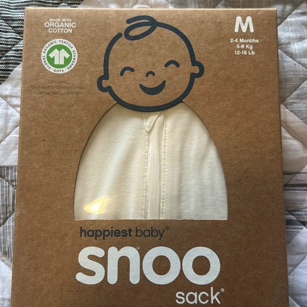 Happiest Baby Snoo Sack - White
